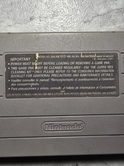 Mortal Kombat 3 (Super Nintendo Entertainment System, 1995)