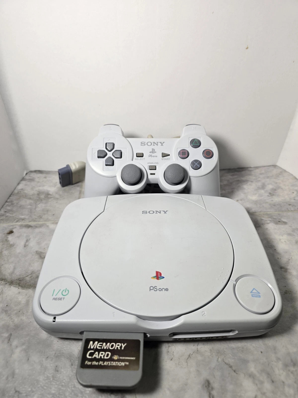 Sony PlayStation PS One Video Game Console - White
