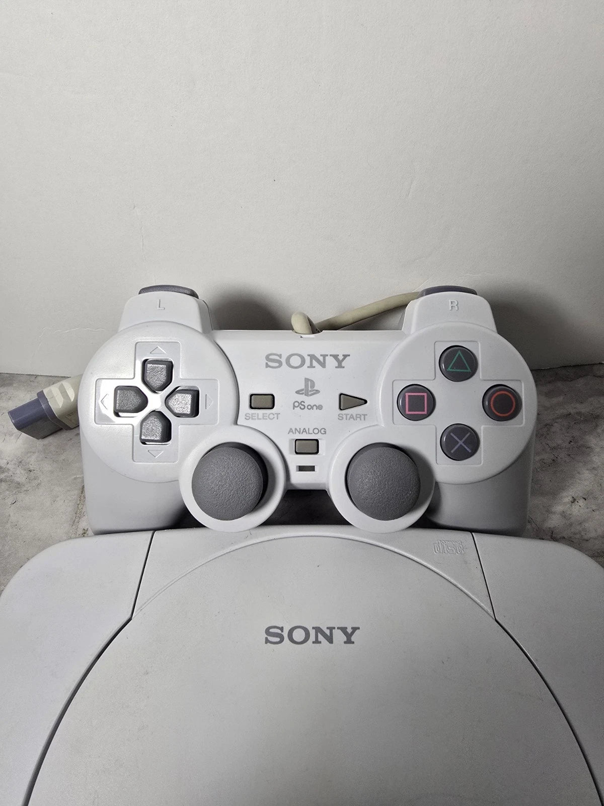 Sony PlayStation PS One Video Game Console - White